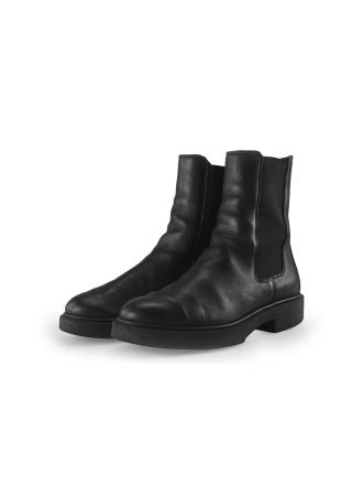 Manfield Chelsea boots Zwart 352775
 Maat 38
 