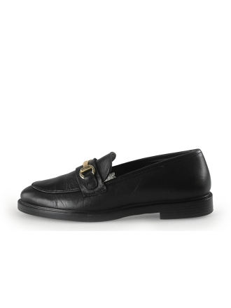 Manfield Loafers Zwart 352777
 Maat 37
 