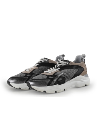 Manfield Sneakers Zilver 352779
 Maat 40
 