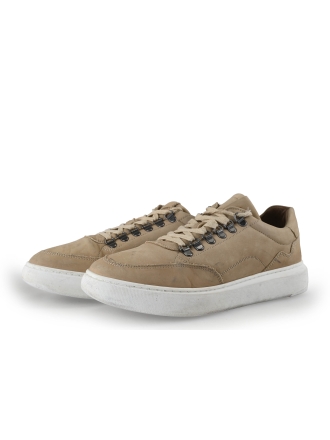Manfield Sneakers Beige 352804
 Maat 43
 