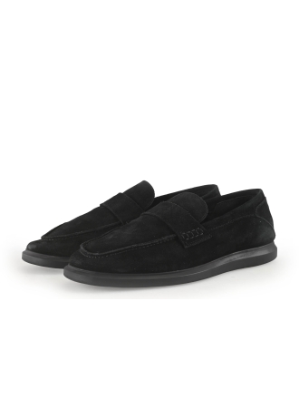 Manfield Loafers Zwart 352881
 Maat 42
 
