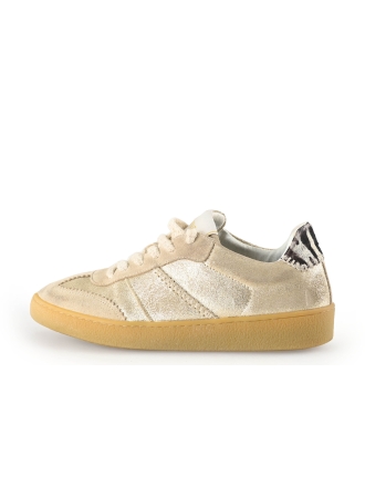 Manfield Sneakers Goud 352901
 Maat 40
 