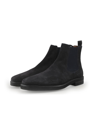 Manfield Chelsea boots Blauw 352938
 Maat 45
 