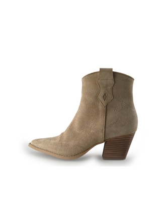 Manfield Cowboy laarzen Beige 352963
 Maat 38
 