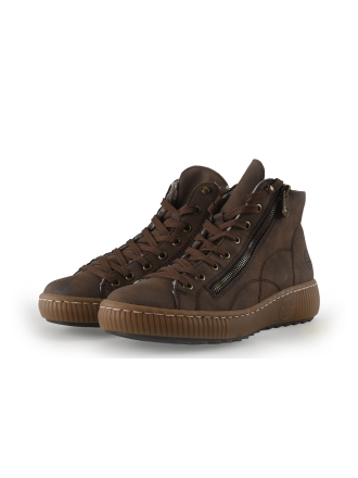 Rieker Veterboots Zwart 353245
 Maat 39
 