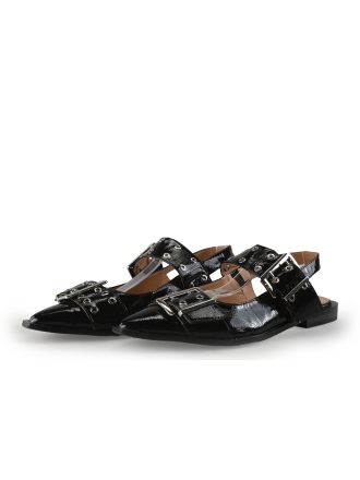 Sub55 Slingbacks Zwart 353282
 Maat 42
 