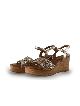 Marco Tozzi Sandalen Goud 353308
 Maat 39
 