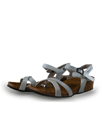 Birkenstock Sandalen Zilver 353343
 Maat 38
 