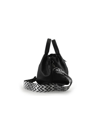 Charm London Handtas Zwart 353383
 Maat standaard
 