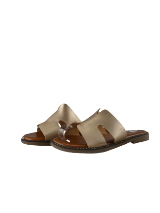 Dolcis Slippers Goud 353443
 Maat 37
 