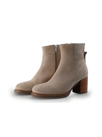 Shabbies Amsterdam Enkellaarzen Beige 353571
 Maat 38
 