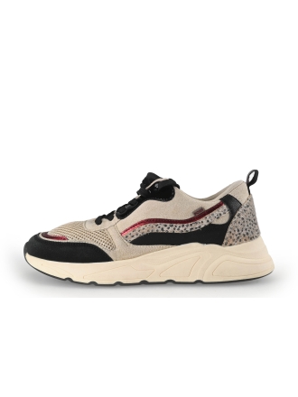Poelman Sneakers Beige 353795
 Maat 39
 