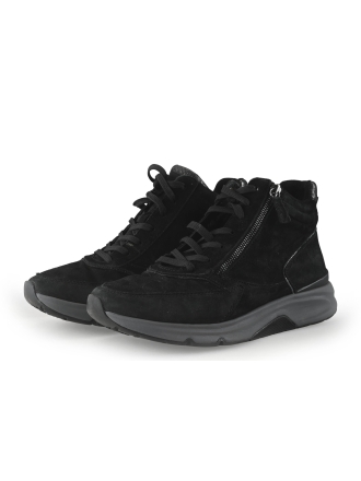 Gabor Hoge sneakers Zwart 353916
 Maat 42
 