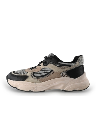 Poelman Sneakers Beige 353930
 Maat 44
 