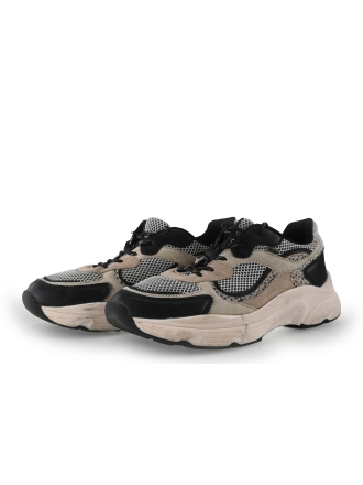 Poelman Sneakers Beige 353930
 Maat 44
 
