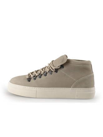 Manfield Hoge sneakers Beige 354002
 Maat 42
 