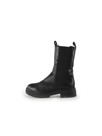 Manfield Chelsea boots Zwart 354018
 Maat 38
 