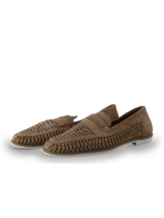 Manfield Loafers Beige 354021
 Maat 42
 