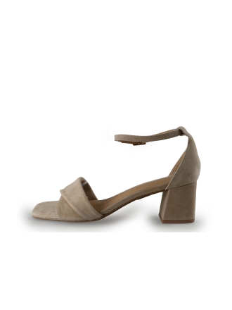 Manfield Sandalen Beige 354038
 Maat 40
 