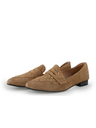 Manfield Loafers Beige 354127
 Maat 41
 