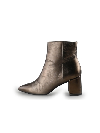 Manfield Enkellaarzen Zilver 354167
 Maat 39
 