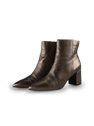 Manfield Enkellaarzen Zilver 354167
 Maat 39
 