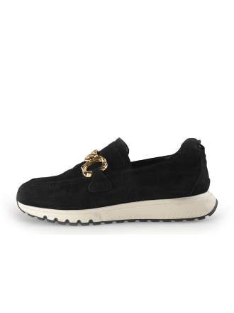 Manfield Loafers Zwart 354172
 Maat 41
 