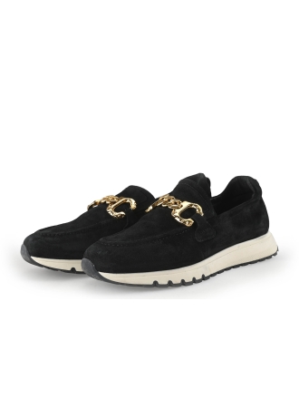 Manfield Loafers Zwart 354172
 Maat 41
 
