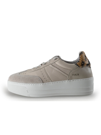Fred de La Bretoniere Sneakers Beige 354183
 Maat 40
 