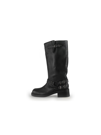Sacha Biker boots Zwart 354194
 Maat 40
 