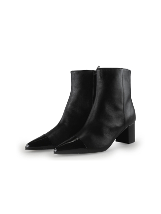 Manfield Enkellaarzen Zwart 354196
 Maat 38
 