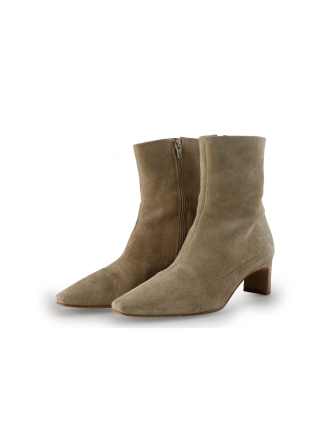 Manfield Enkellaarzen Beige 354208
 Maat 37
 