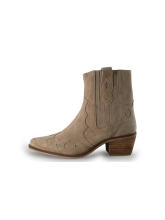 Manfield Cowboy laarzen Beige 354210
 Maat 40
 