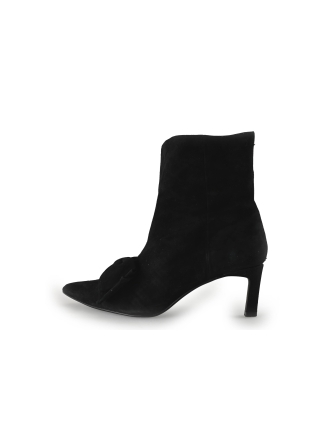 Manfield Enkellaarzen Zwart 354234
 Maat 42
 