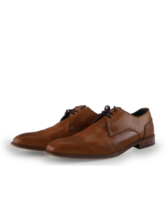 Manfield Veterschoenen Cognac 354244
 Maat 43
 