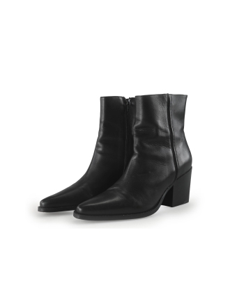 Manfield Enkellaarzen Zwart 354247
 Maat 38
 