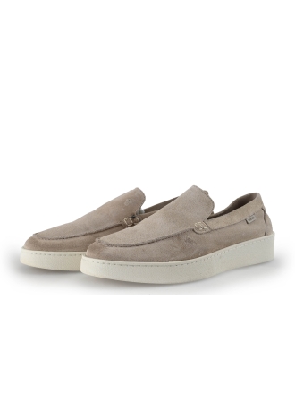 Manfield Loafers Beige 354301
 Maat 42
 