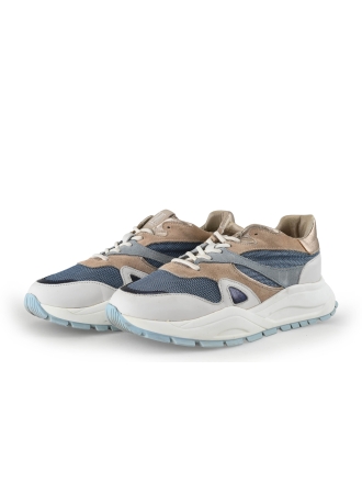 Manfield Sneakers Blauw 354304
 Maat 39
 