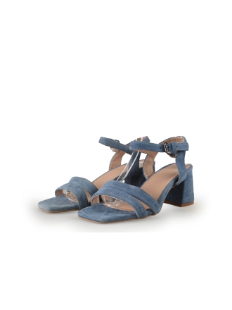 Manfield Sandalen Blauw 354325
 Maat 37
 