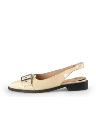 Manfield Slingbacks Beige 354370
 Maat 36
 