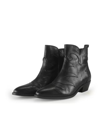 Manfield Cowboy laarzen Zwart 354406
 Maat 42
 