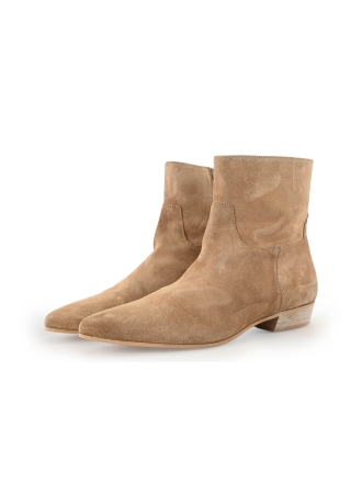 Manfield Enkellaarzen Beige 354410
 Maat 40
 