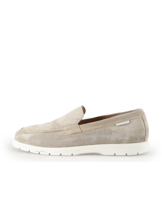 Manfield Loafers Beige 354455
 Maat 45
 