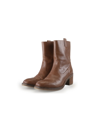 Manfield Enkellaarzen Cognac 354480
 Maat 40
 