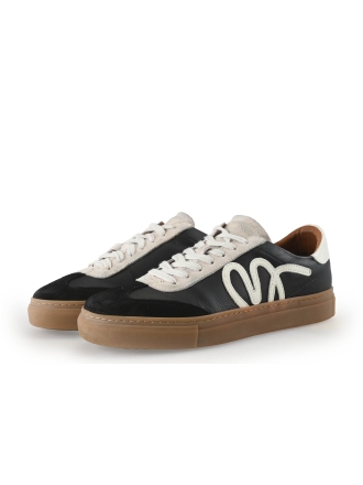 Manfield Sneakers Zwart 354536
 Maat 39
 