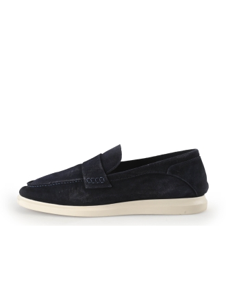 Manfield Loafers Blauw 354555
 Maat 43
 