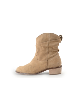 Manfield Enkellaarzen Beige 354557
 Maat 39
 