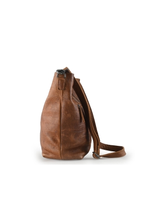 Manfield Schoudertas Cognac 354587
 Maat standaard
 