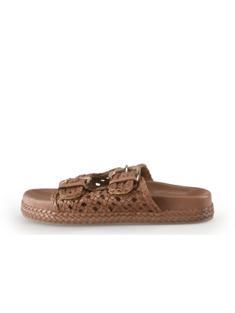 Manfield Slippers Bruin 354613
 Maat 37
 