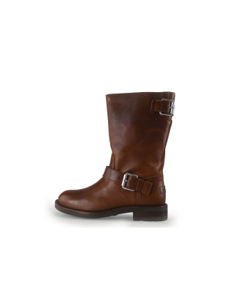 Shabbies Amsterdam Biker boots Bruin 354658
 Maat 38
 